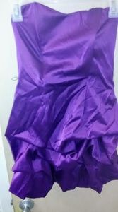 purple mini dress